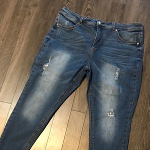 Seven 7 Melissa McCarthy pencil jeans, size 22.